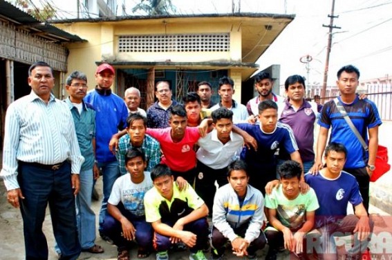 Tripura is all set to participate in Santosh football tournament at Aizwal 